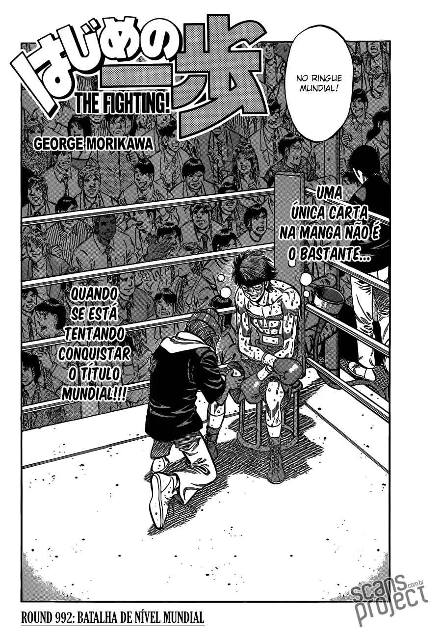 Hajime no Ippo Capítulo 889 – Obstáculo Invisível