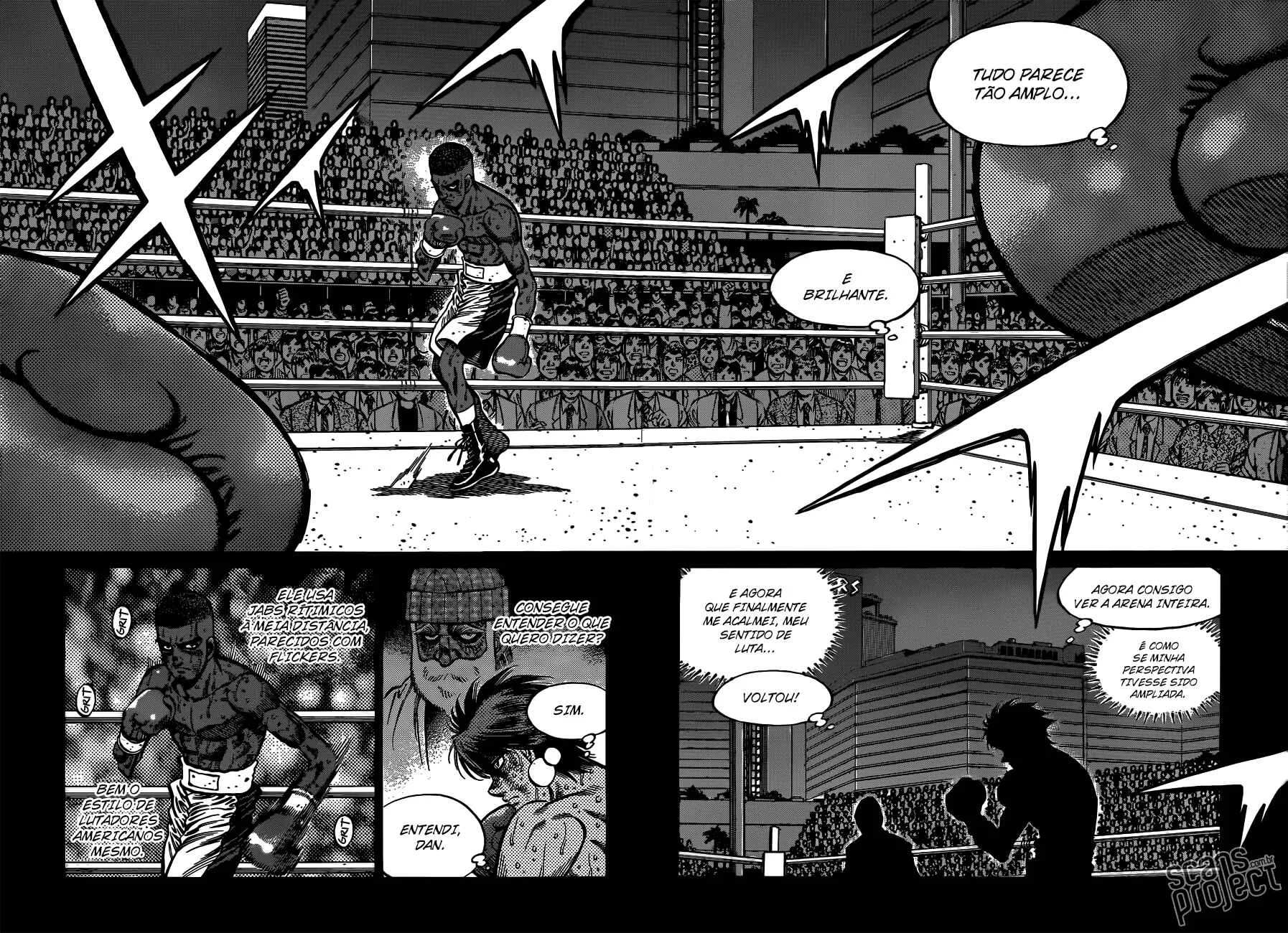 Hajime no Ippo Capítulo 889 – Obstáculo Invisível