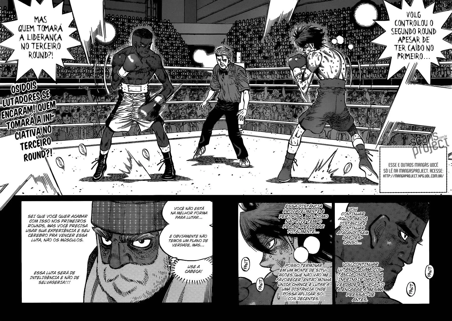 Hajime no Ippo Capítulo 889 – Obstáculo Invisível