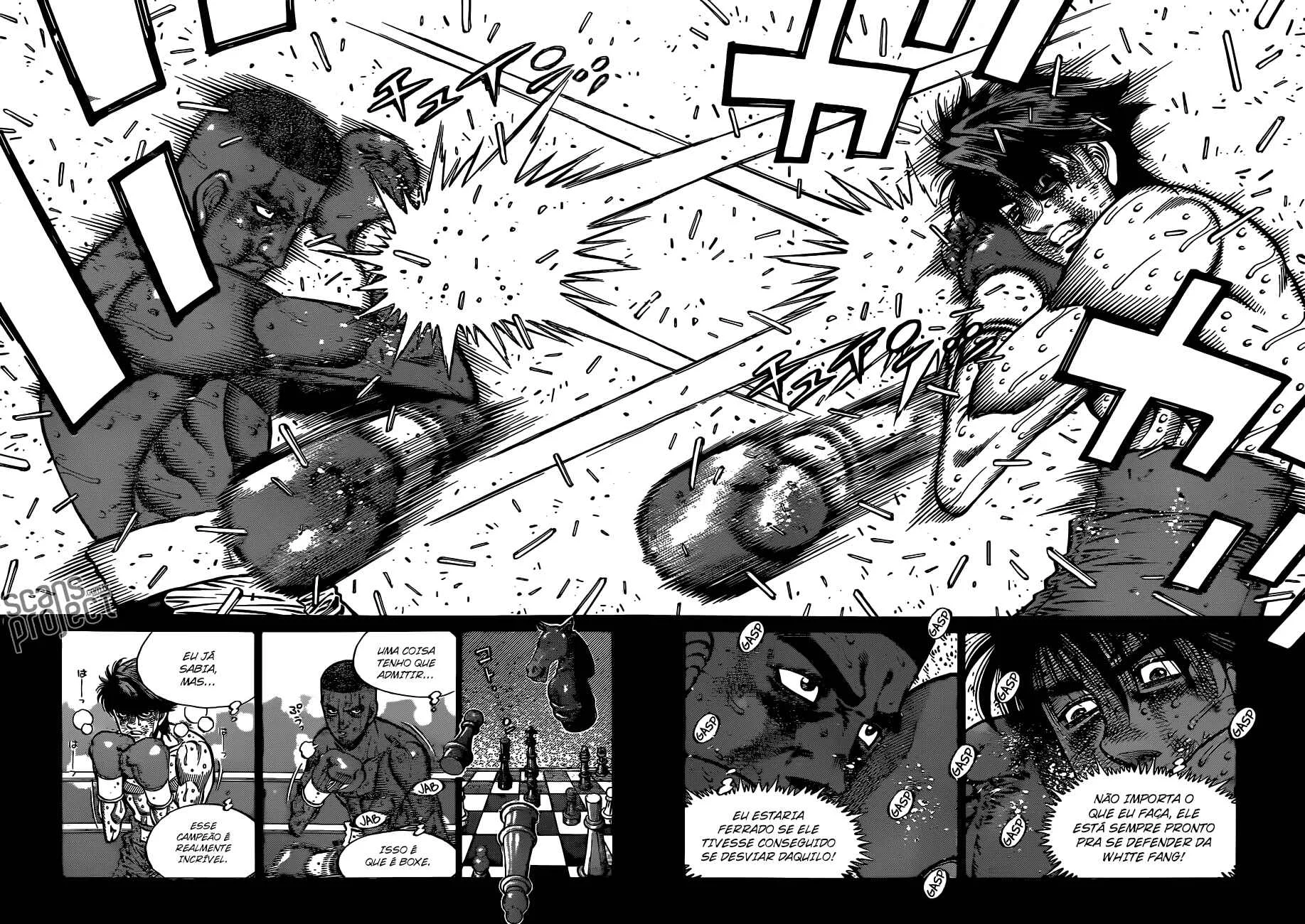 Hajime no Ippo Capítulo 889 – Obstáculo Invisível