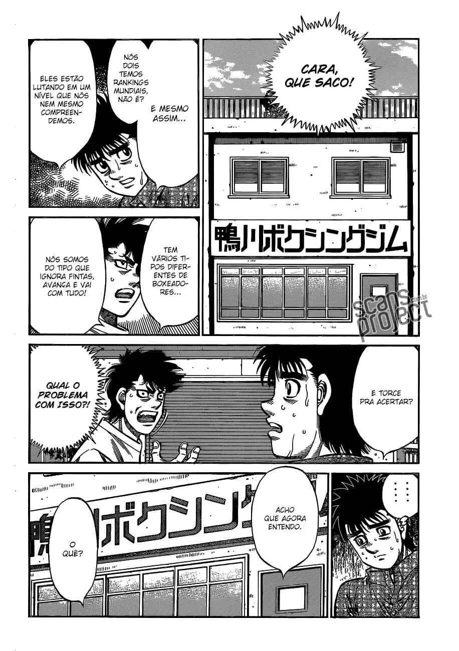 Hajime no Ippo Capítulo 889 – Obstáculo Invisível