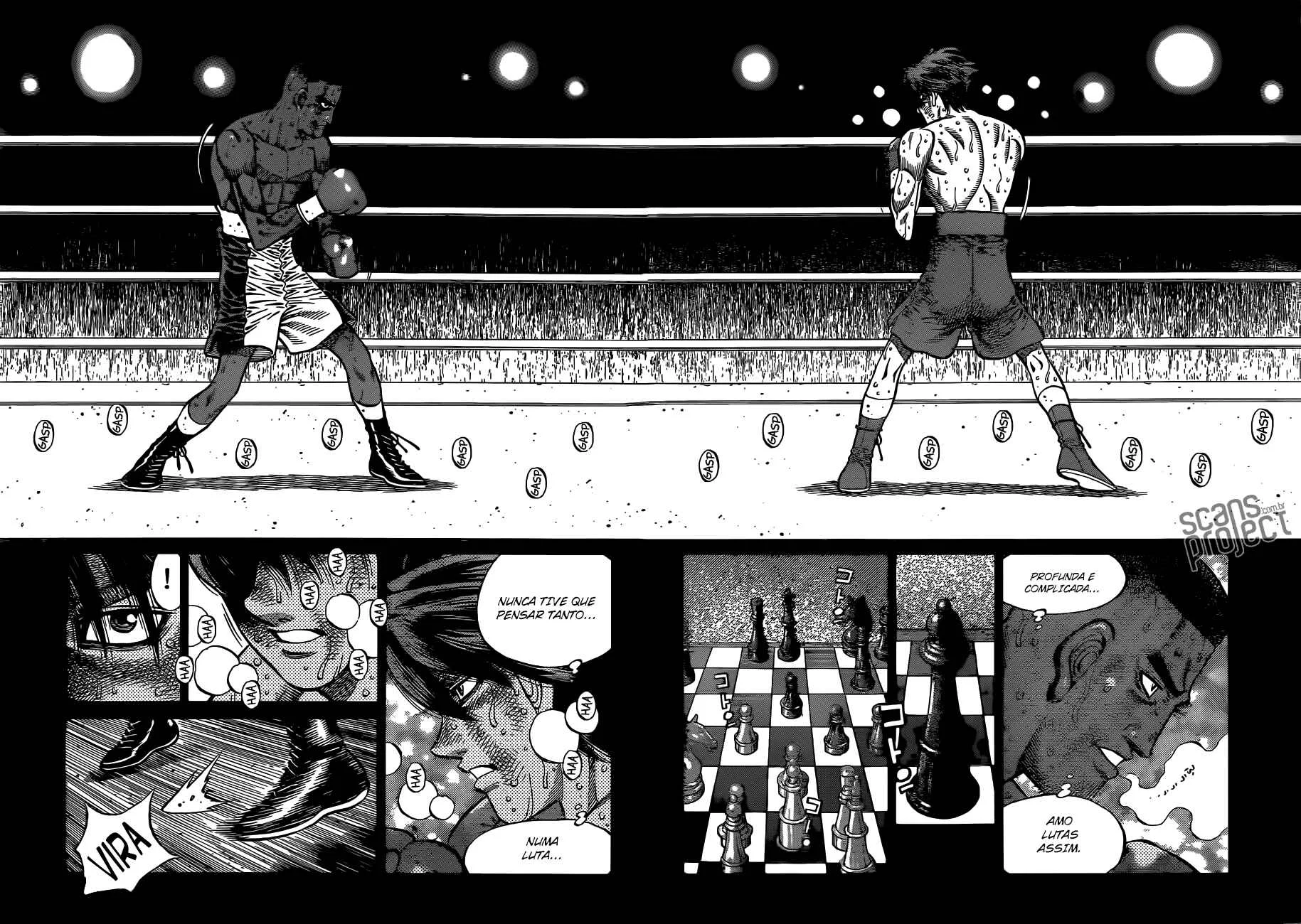 Hajime no Ippo Capítulo 889 – Obstáculo Invisível