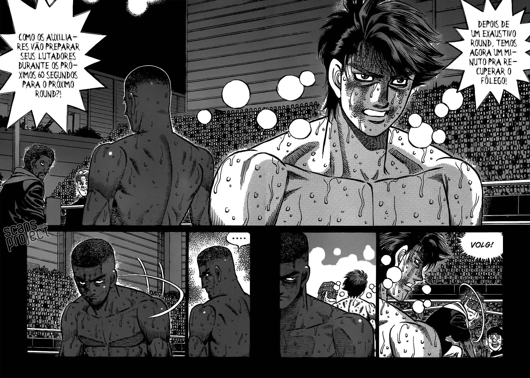 Hajime no Ippo Capítulo 889 – Obstáculo Invisível