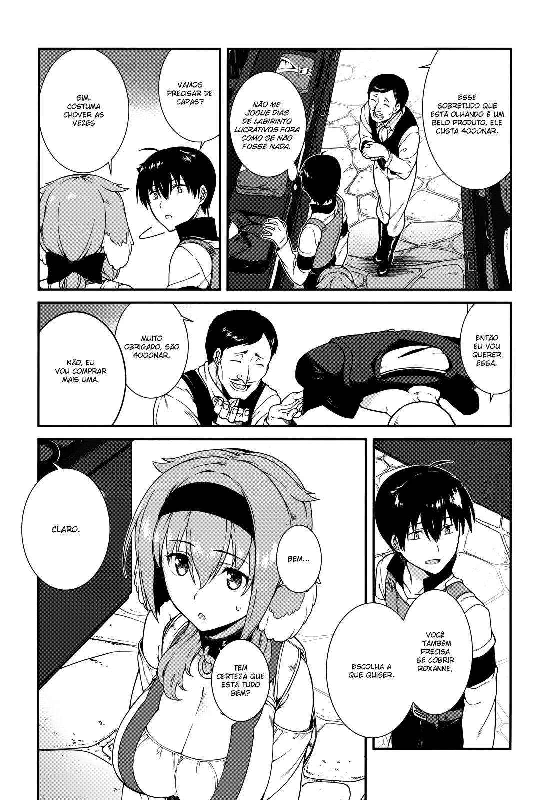 Isekai Meikyuu de Harem Wo Capítulo 1