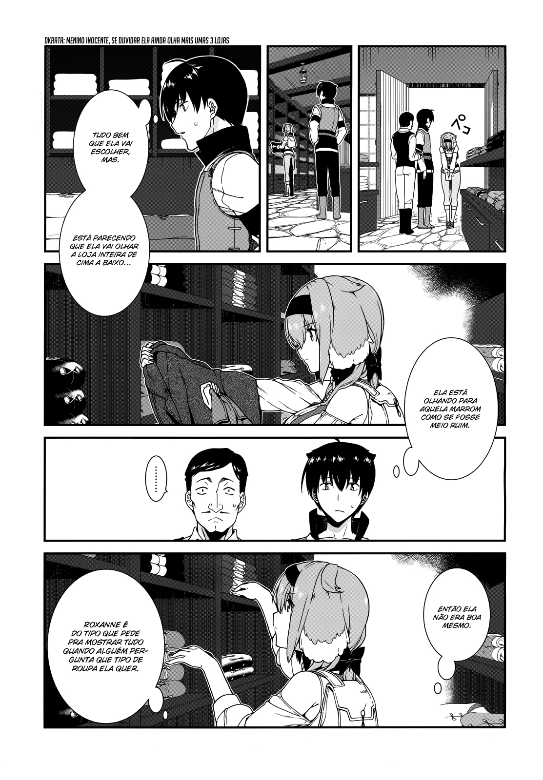Isekai Meikyuu de Harem Wo Capítulo 1