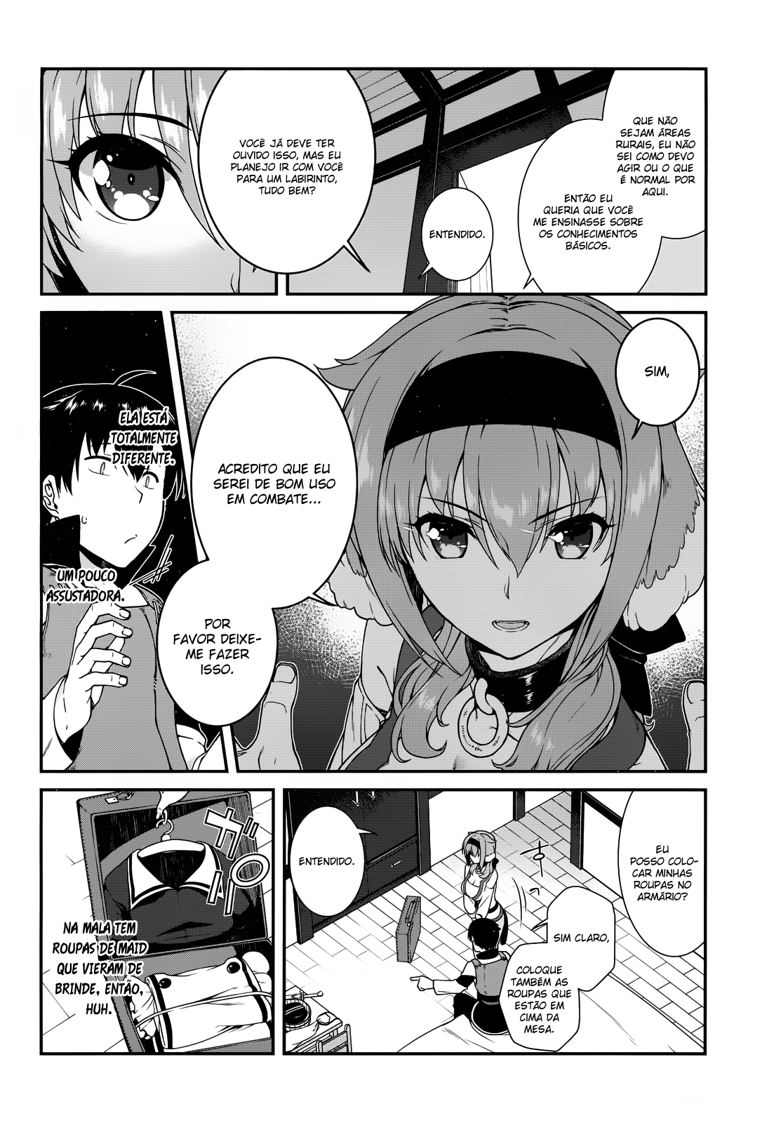 Isekai Meikyuu de Harem Wo Capítulo 1