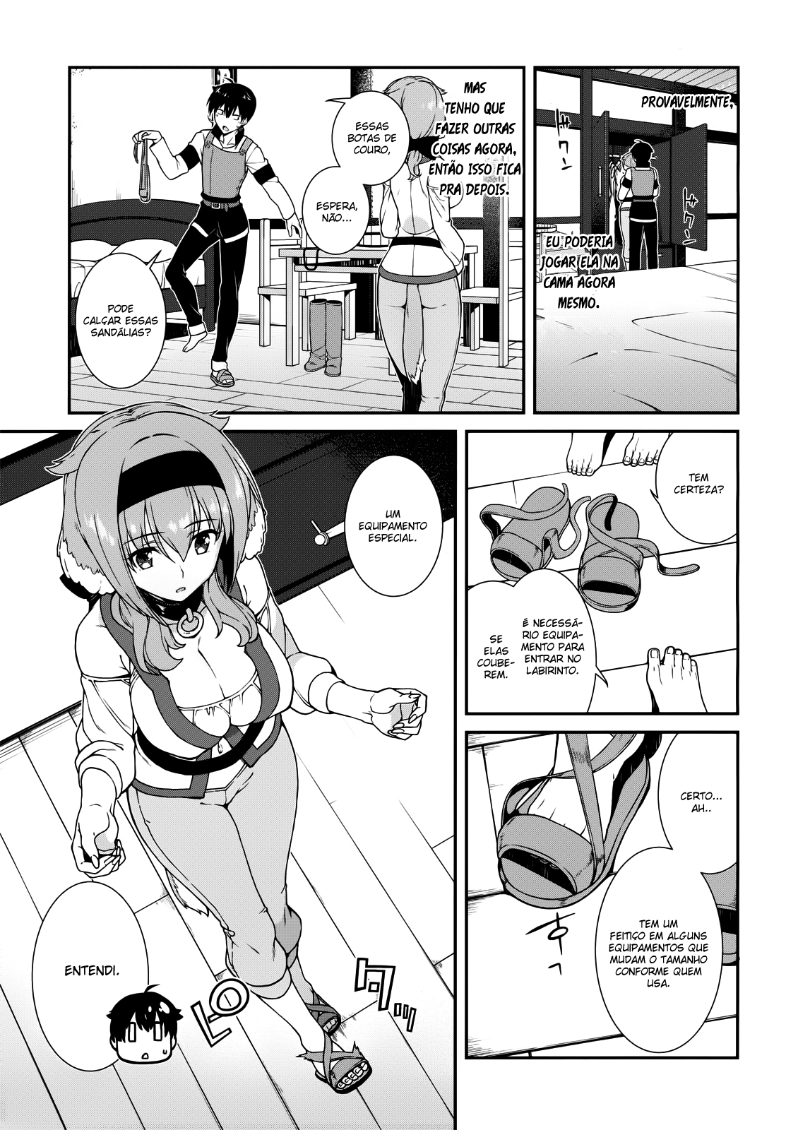 Isekai Meikyuu de Harem Wo Capítulo 1