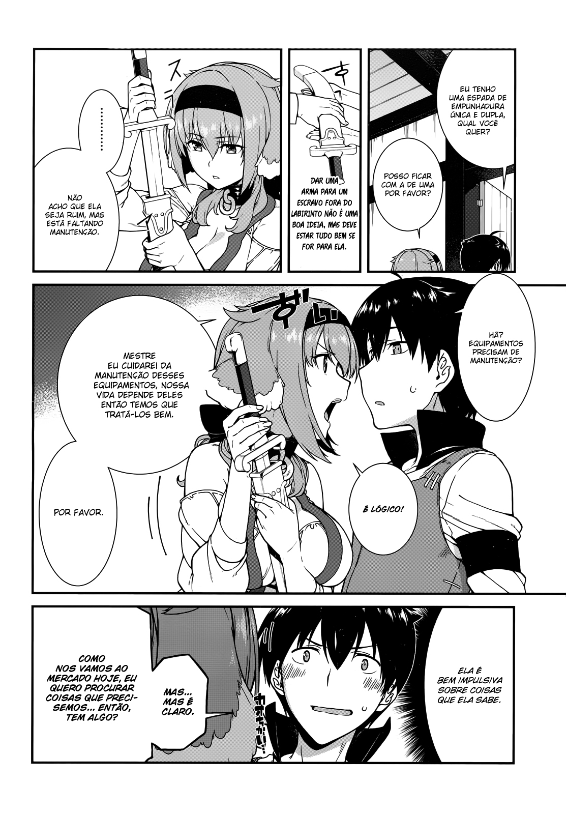 Isekai Meikyuu de Harem Wo Capítulo 1