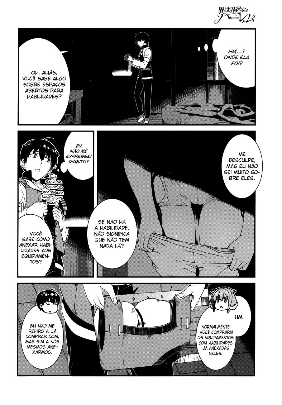 Isekai Meikyuu de Harem Wo Capítulo 1