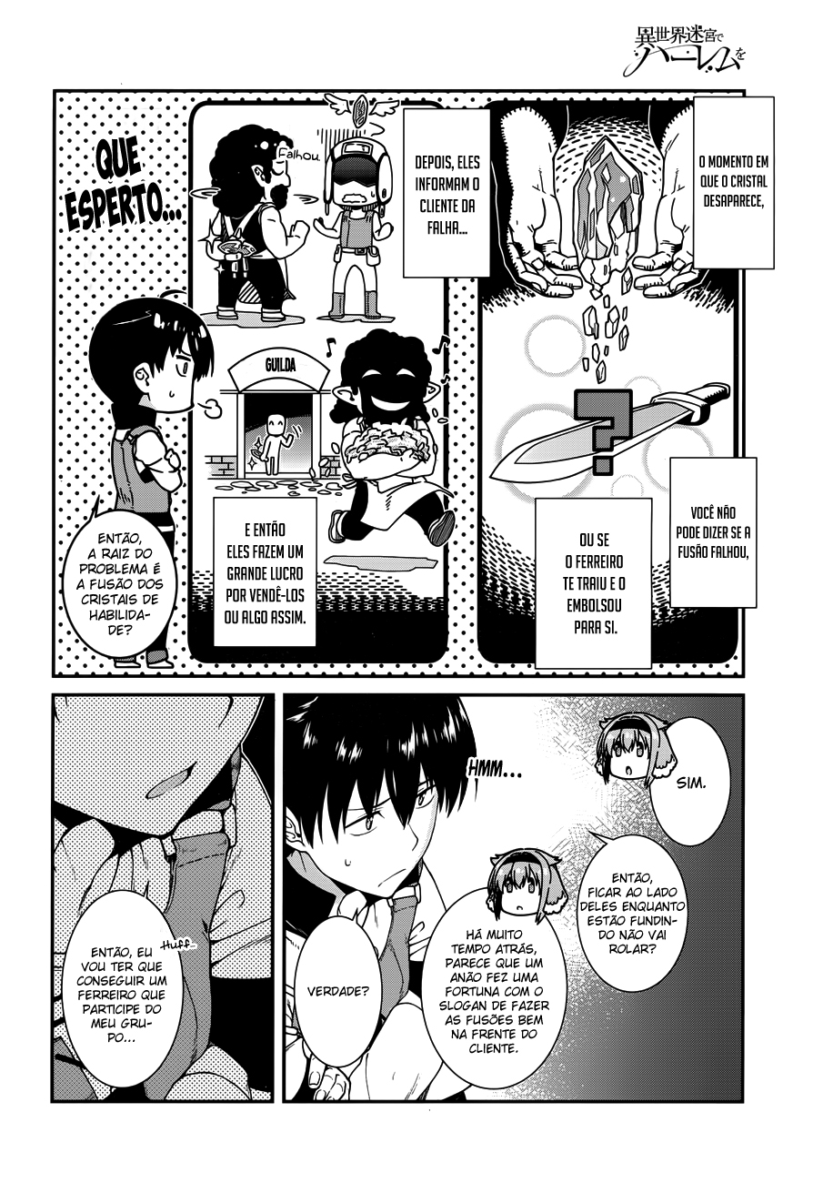 Isekai Meikyuu de Harem Wo Capítulo 1