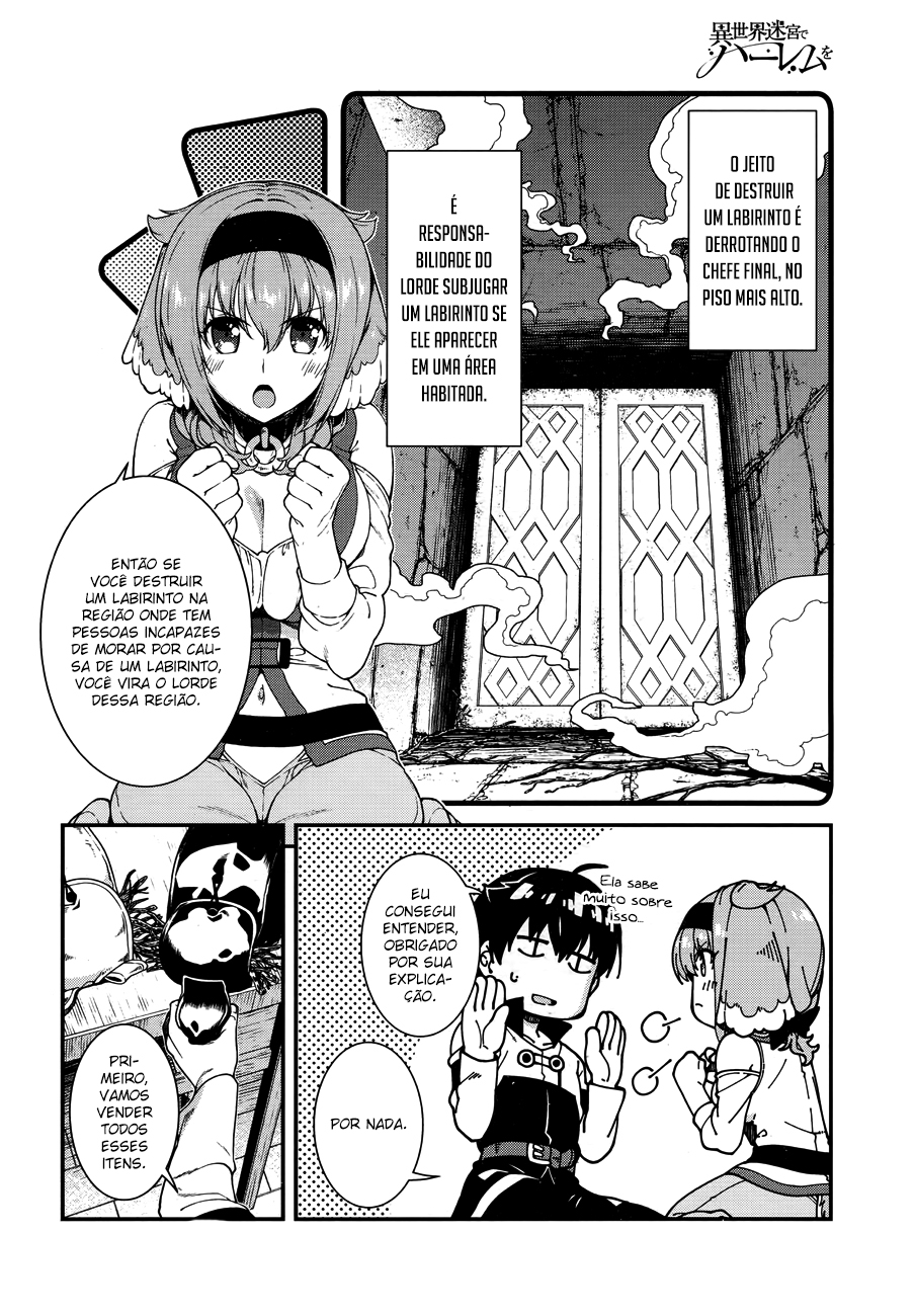Isekai Meikyuu de Harem Wo Capítulo 1