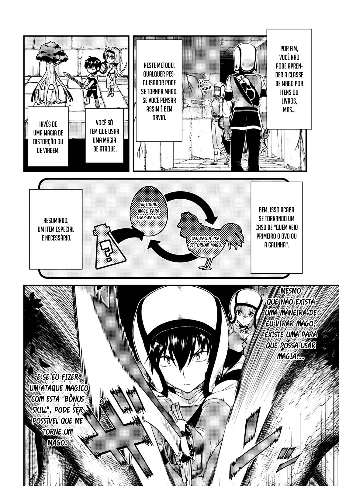 Isekai Meikyuu de Harem Wo Capítulo 1