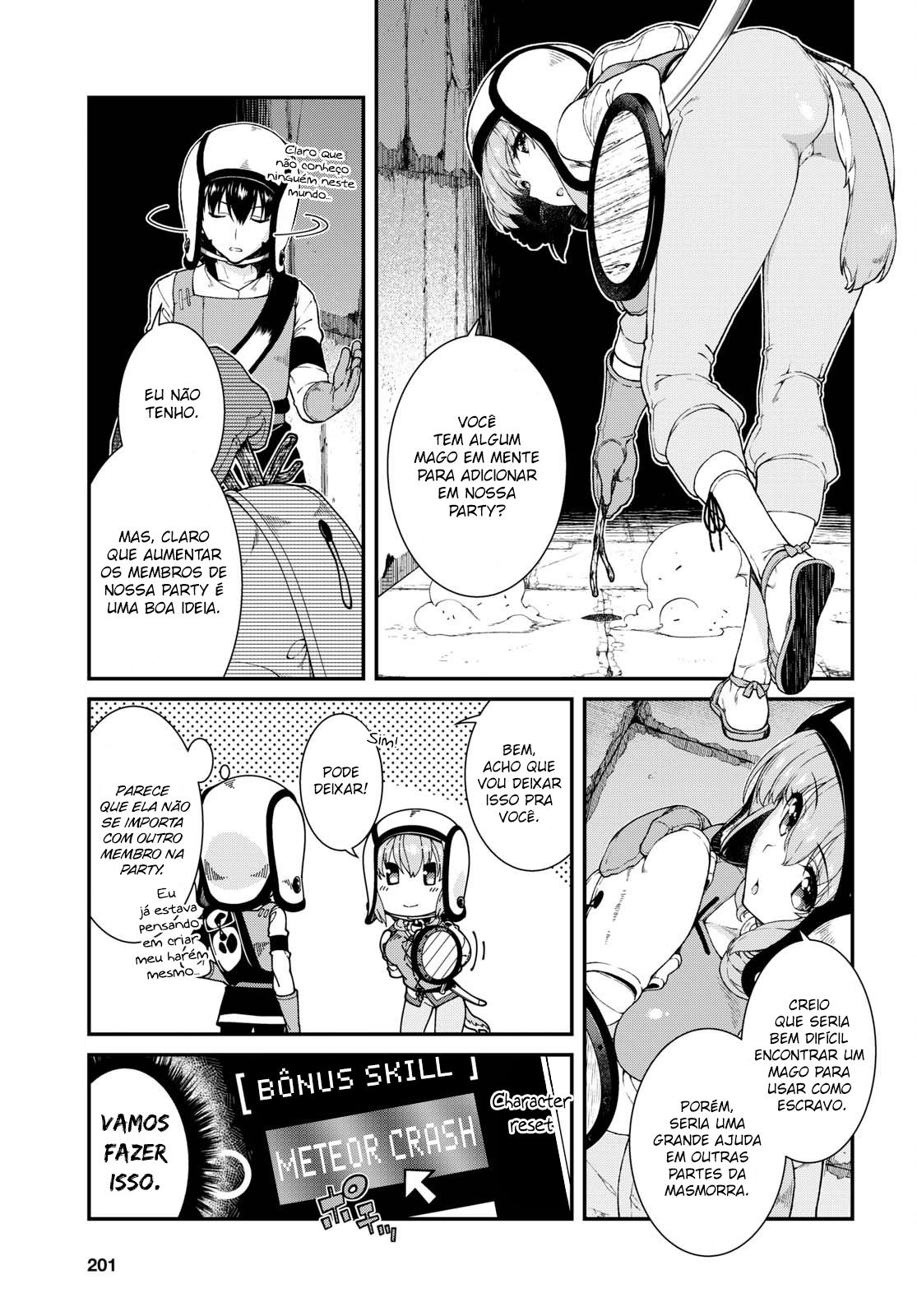 Isekai Meikyuu de Harem Wo Capítulo 1