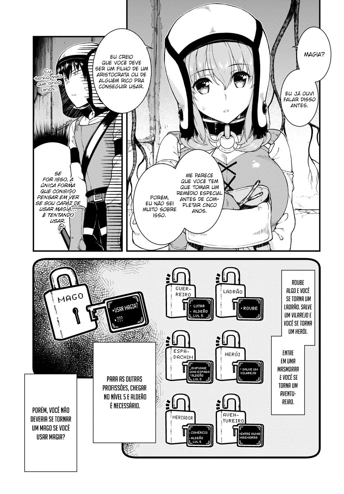 Isekai Meikyuu de Harem Wo Capítulo 1