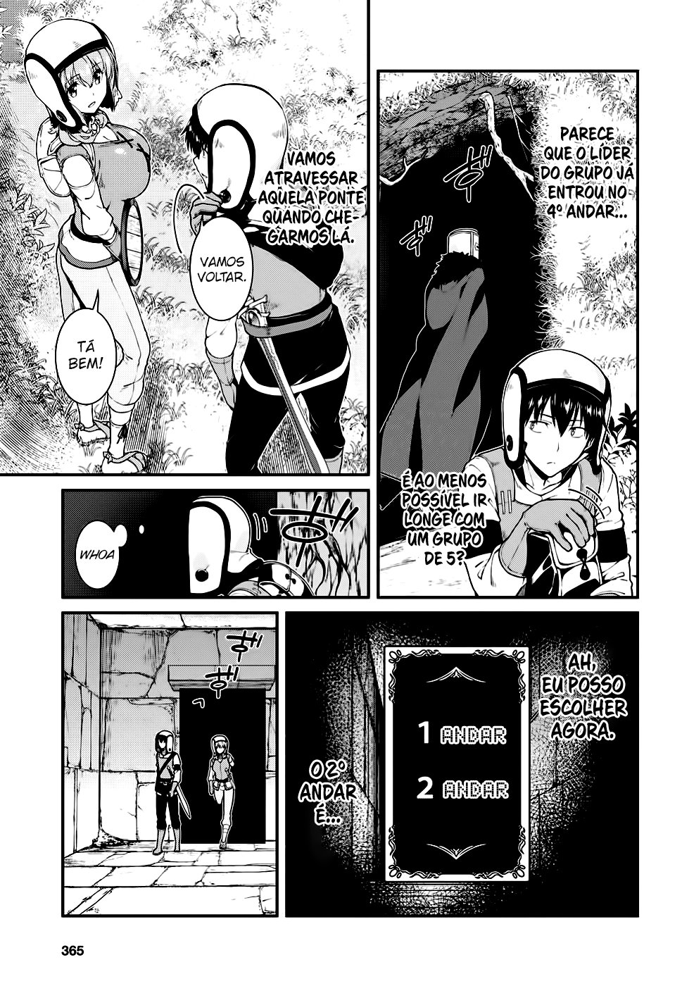 Isekai Meikyuu de Harem Wo Capítulo 1