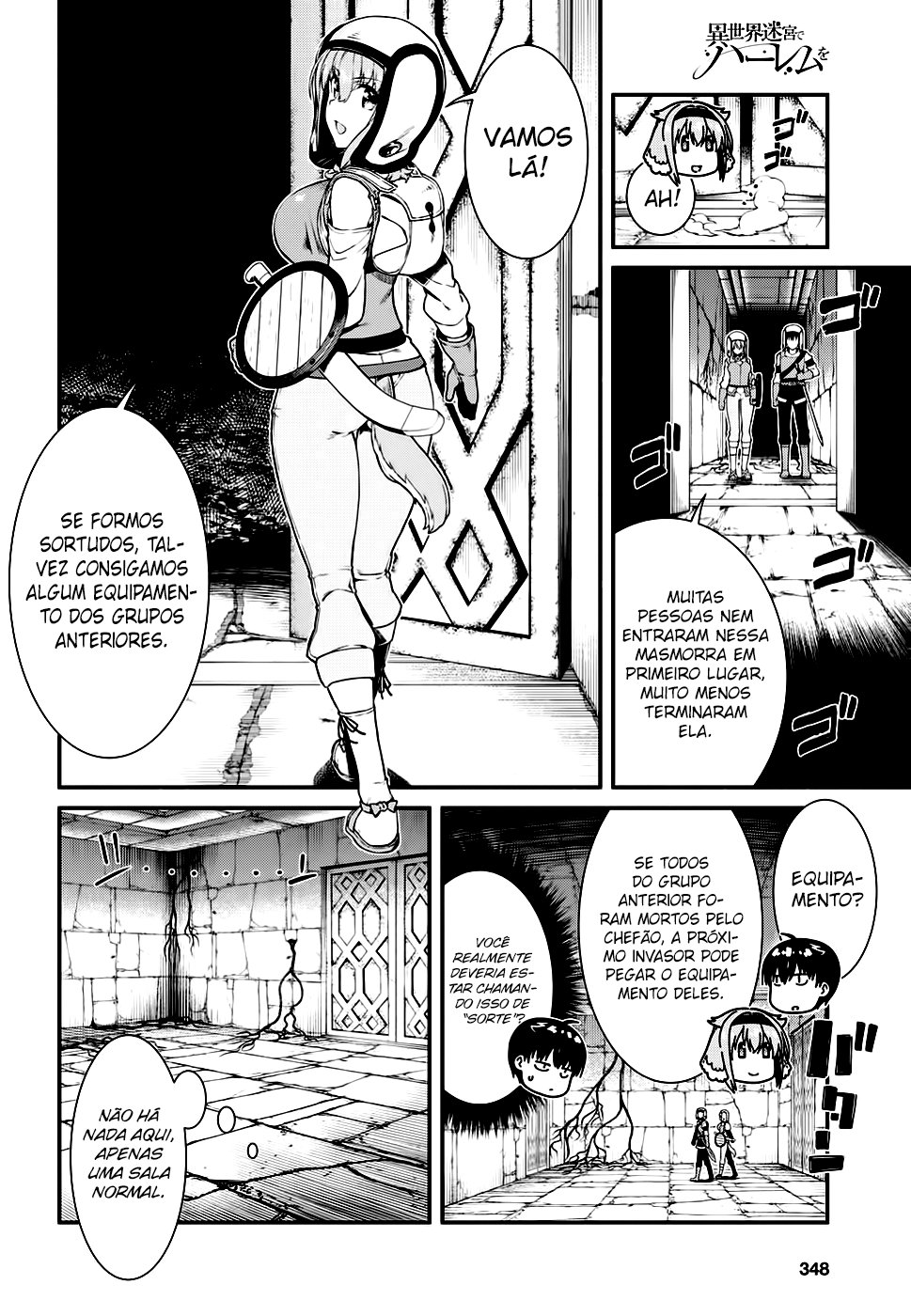 Isekai Meikyuu de Harem Wo Capítulo 1