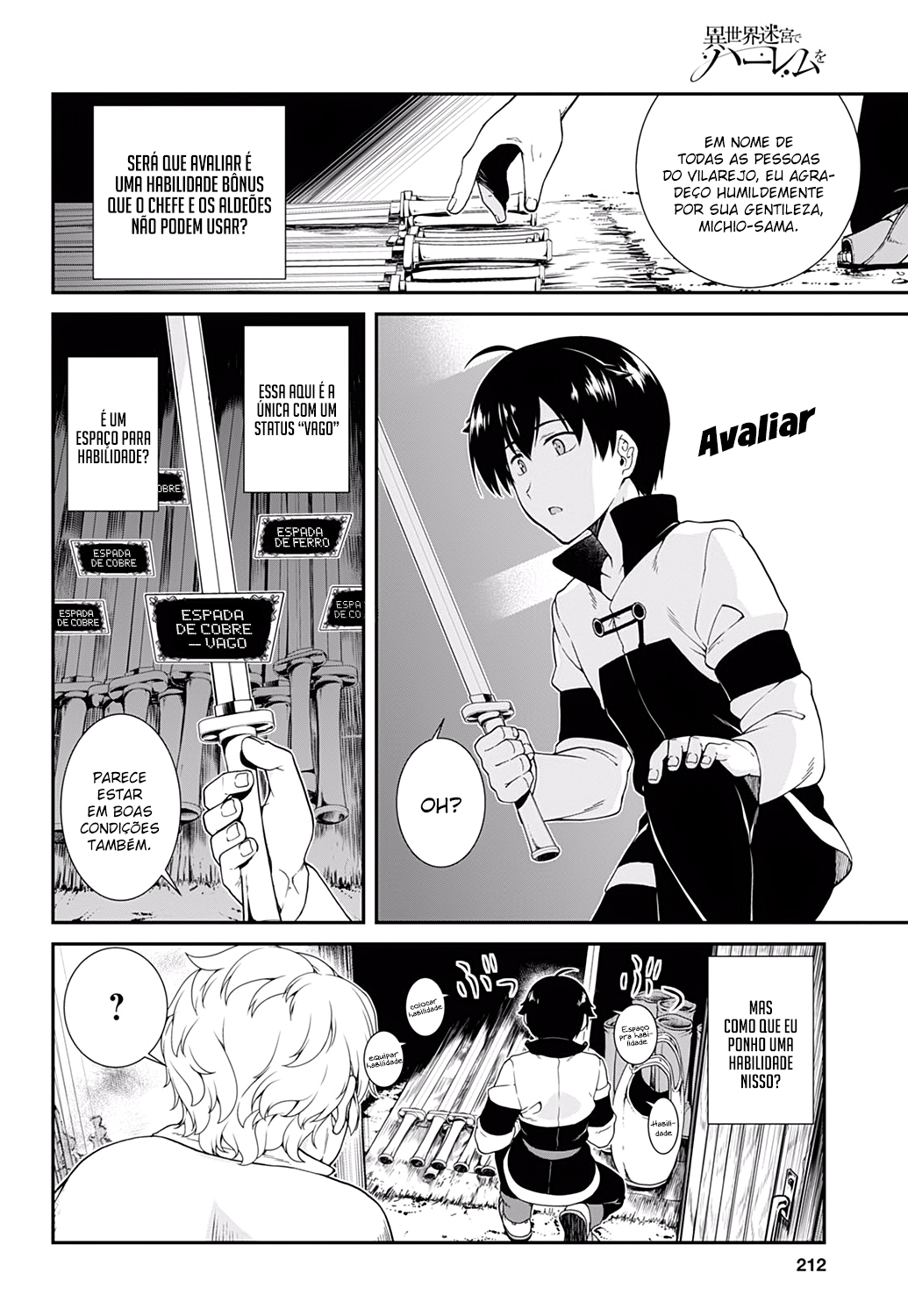 Isekai Meikyuu de Harem Wo Capítulo 1