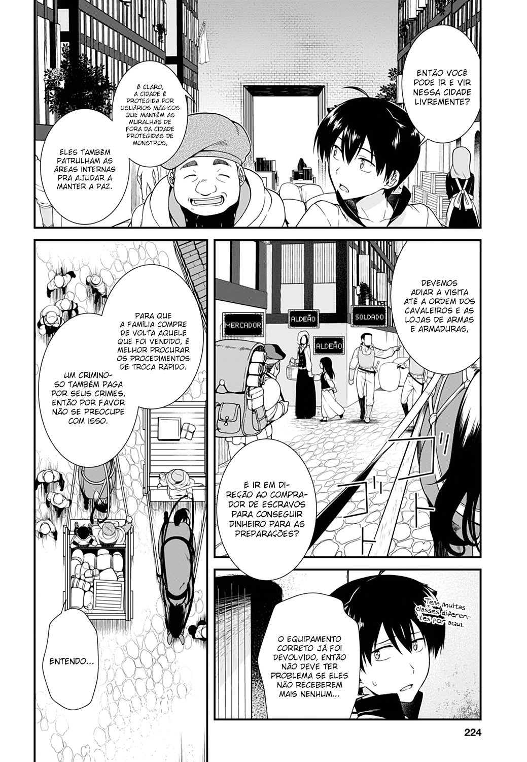 Isekai Meikyuu de Harem Wo Capítulo 1