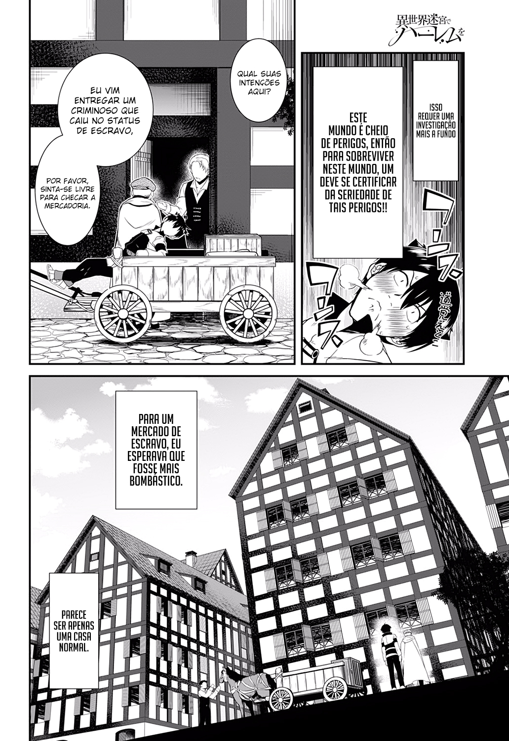 Isekai Meikyuu de Harem Wo Capítulo 1