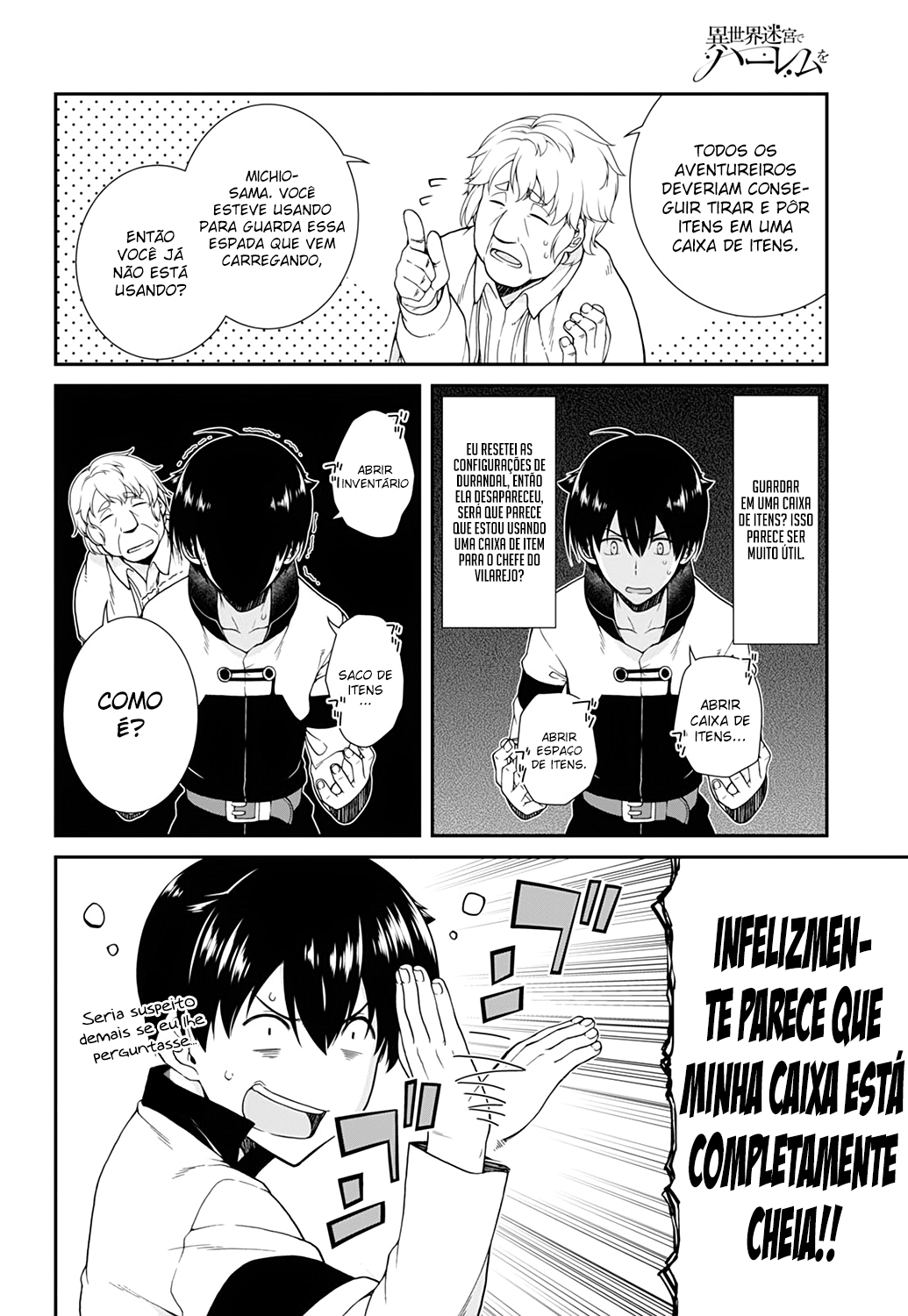 Isekai Meikyuu de Harem Wo Capítulo 1