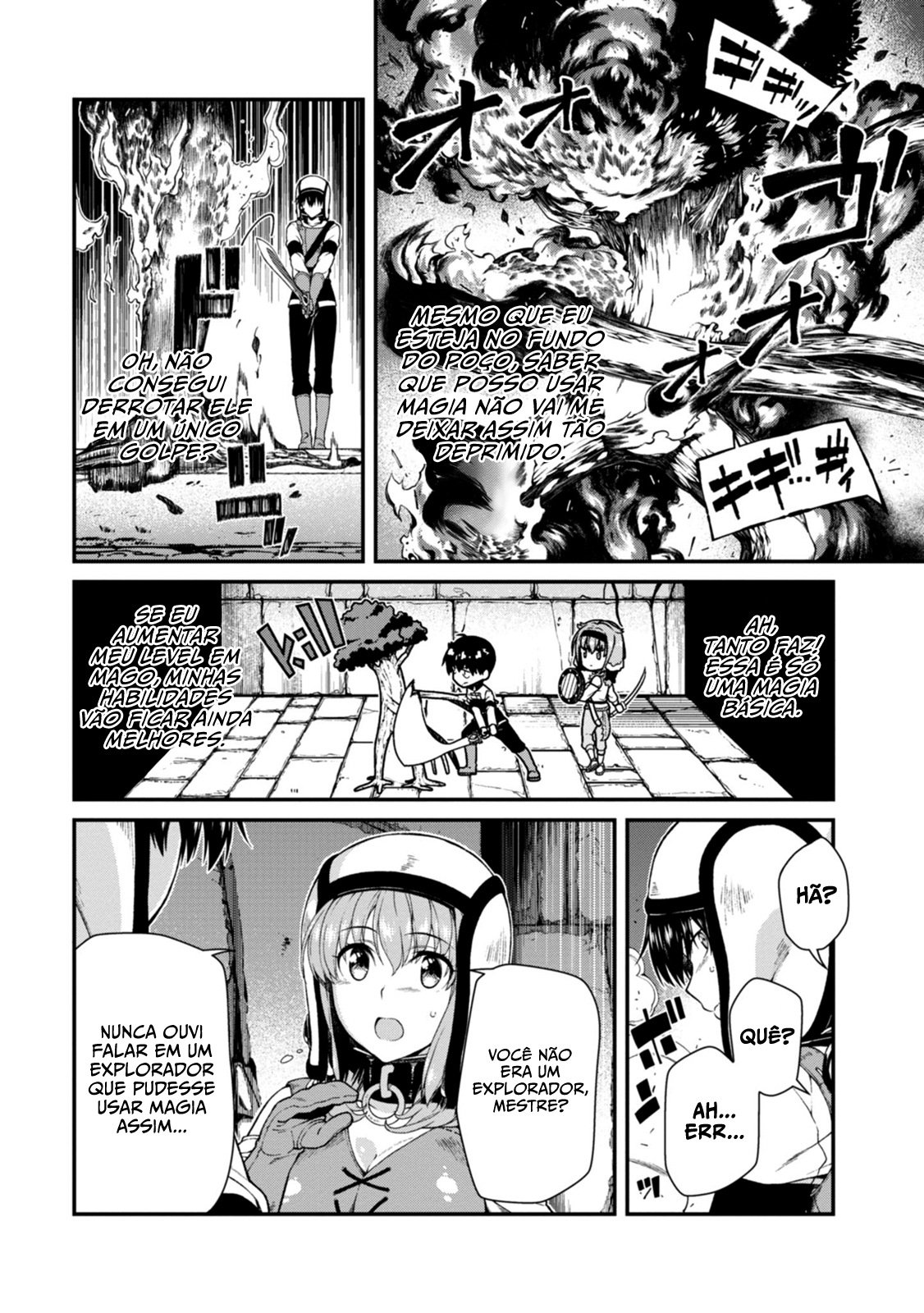 Isekai Meikyuu de Harem Wo Capítulo 1