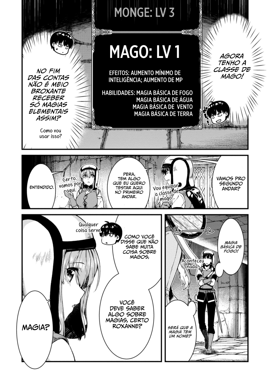 Isekai Meikyuu de Harem Wo Capítulo 1