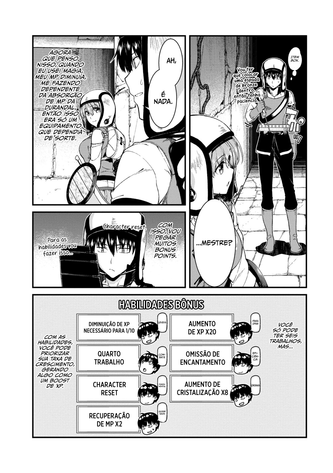 Isekai Meikyuu de Harem Wo Capítulo 1