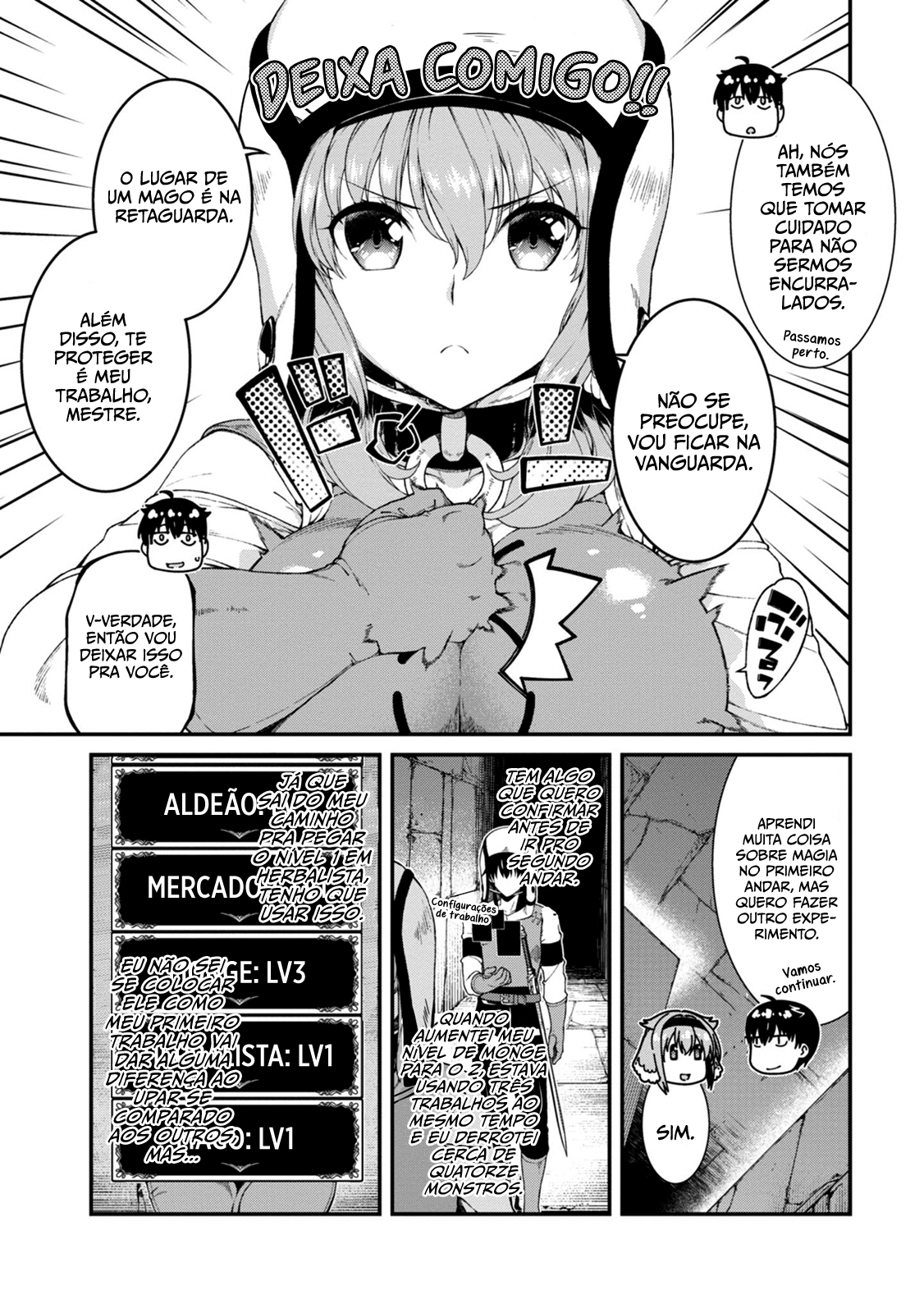 Isekai Meikyuu de Harem Wo Capítulo 1