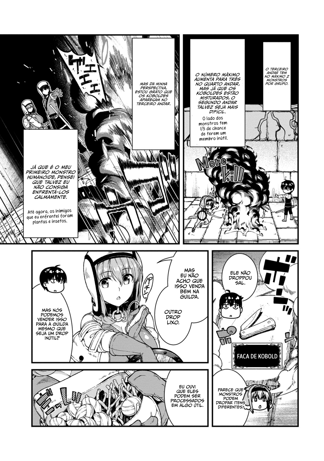 Isekai Meikyuu de Harem Wo Capítulo 1