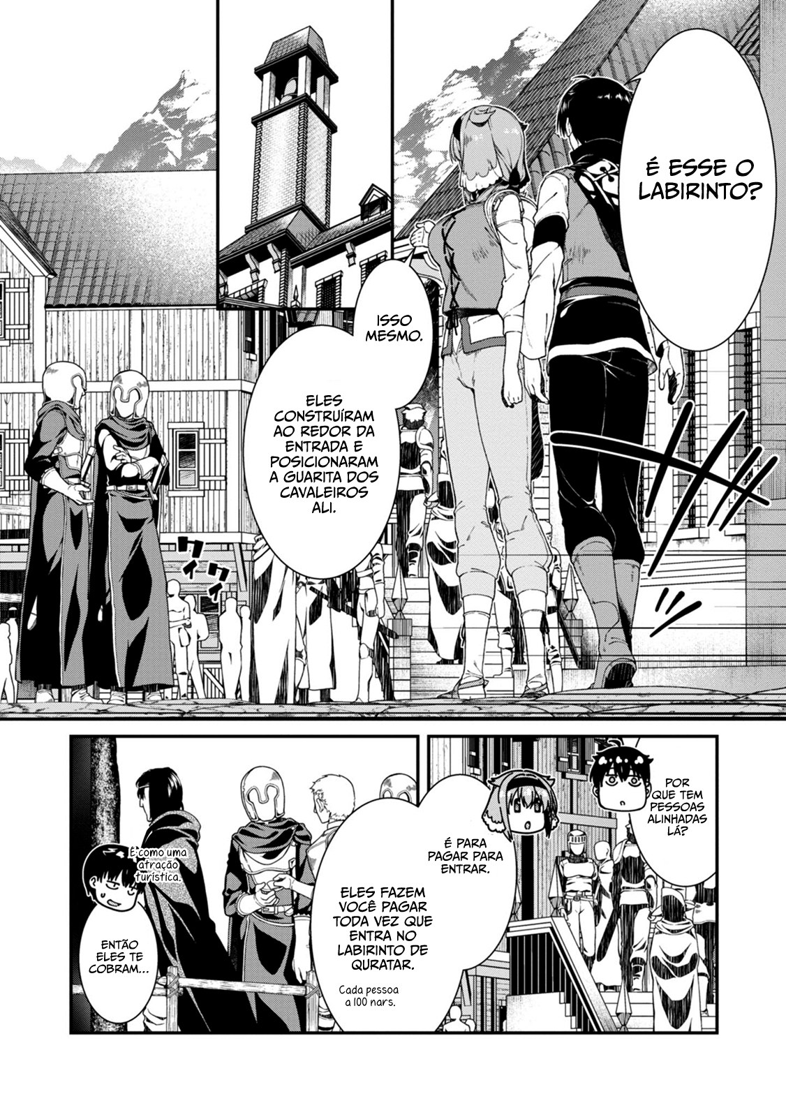 Isekai Meikyuu de Harem Wo Capítulo 1