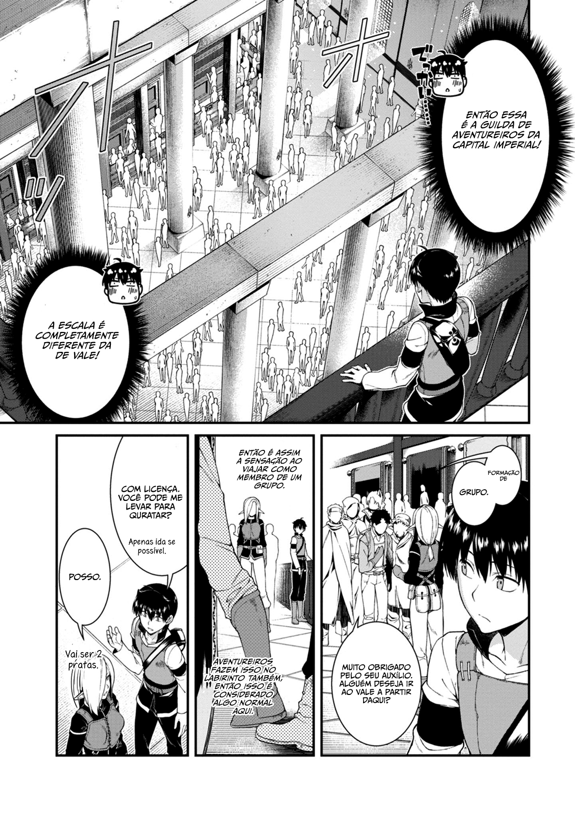 Isekai Meikyuu de Harem Wo Capítulo 1