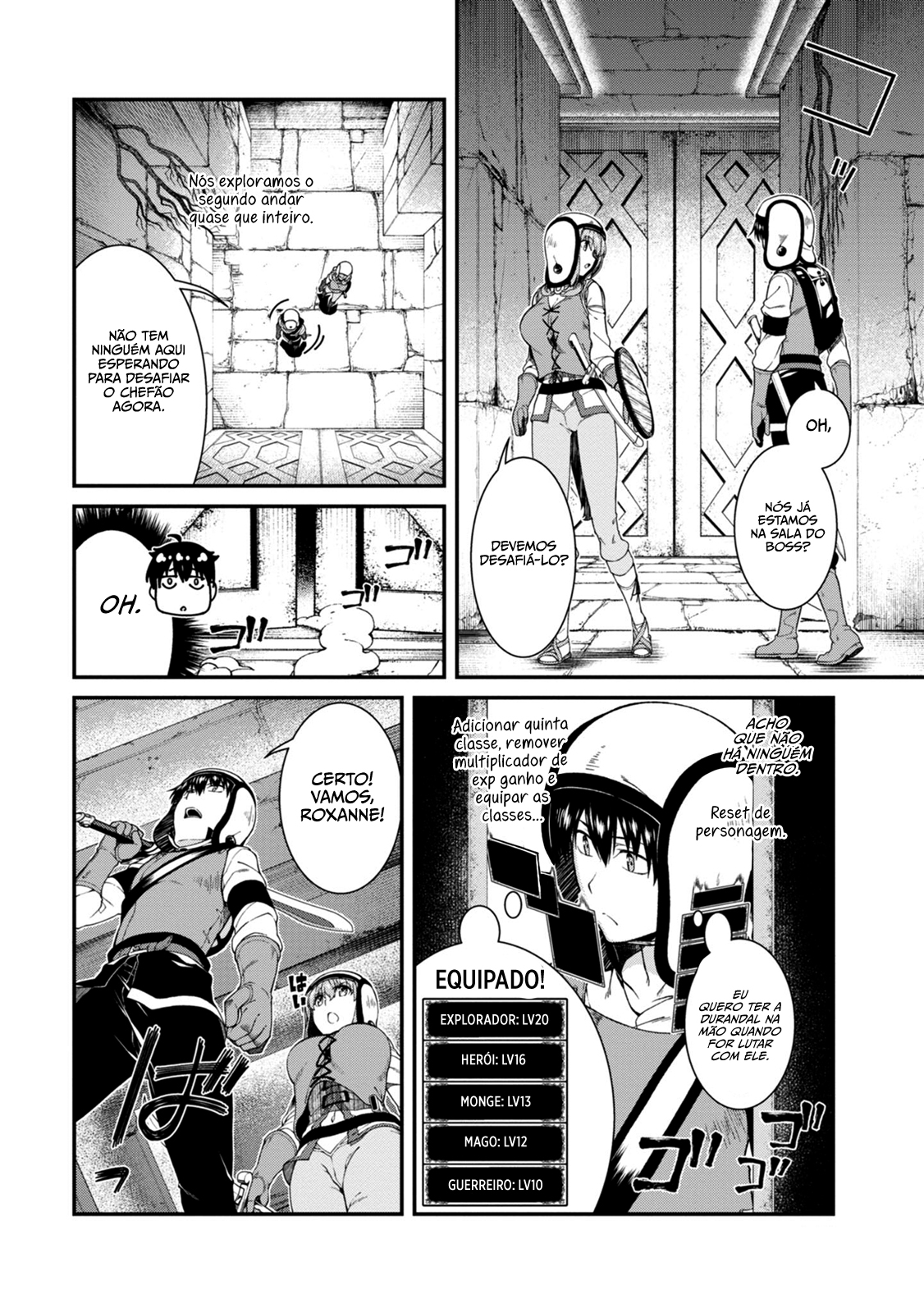 Isekai Meikyuu de Harem Wo Capítulo 1