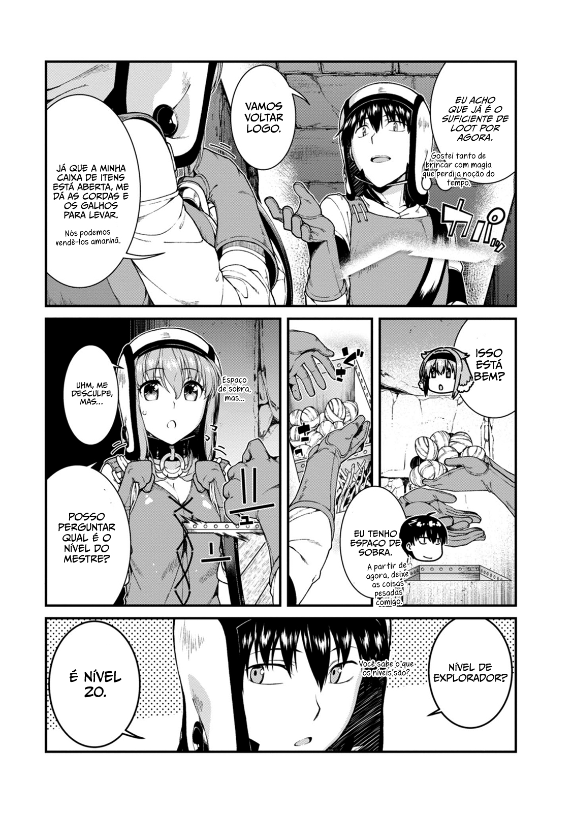 Isekai Meikyuu de Harem Wo Capítulo 1