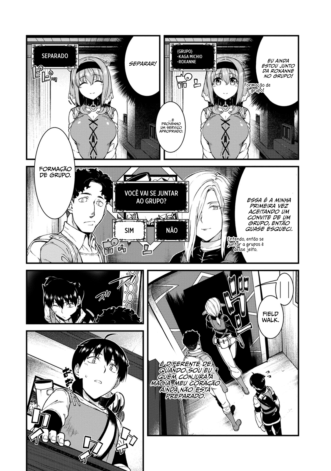 Isekai Meikyuu de Harem Wo Capítulo 1
