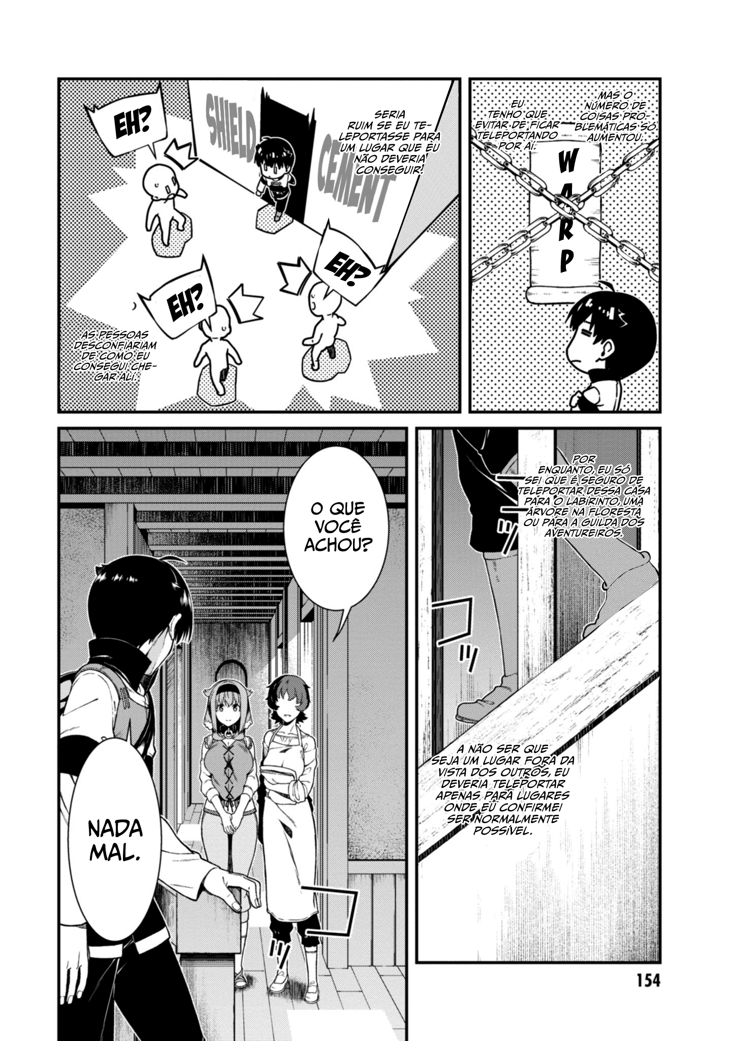Isekai Meikyuu de Harem Wo Capítulo 1