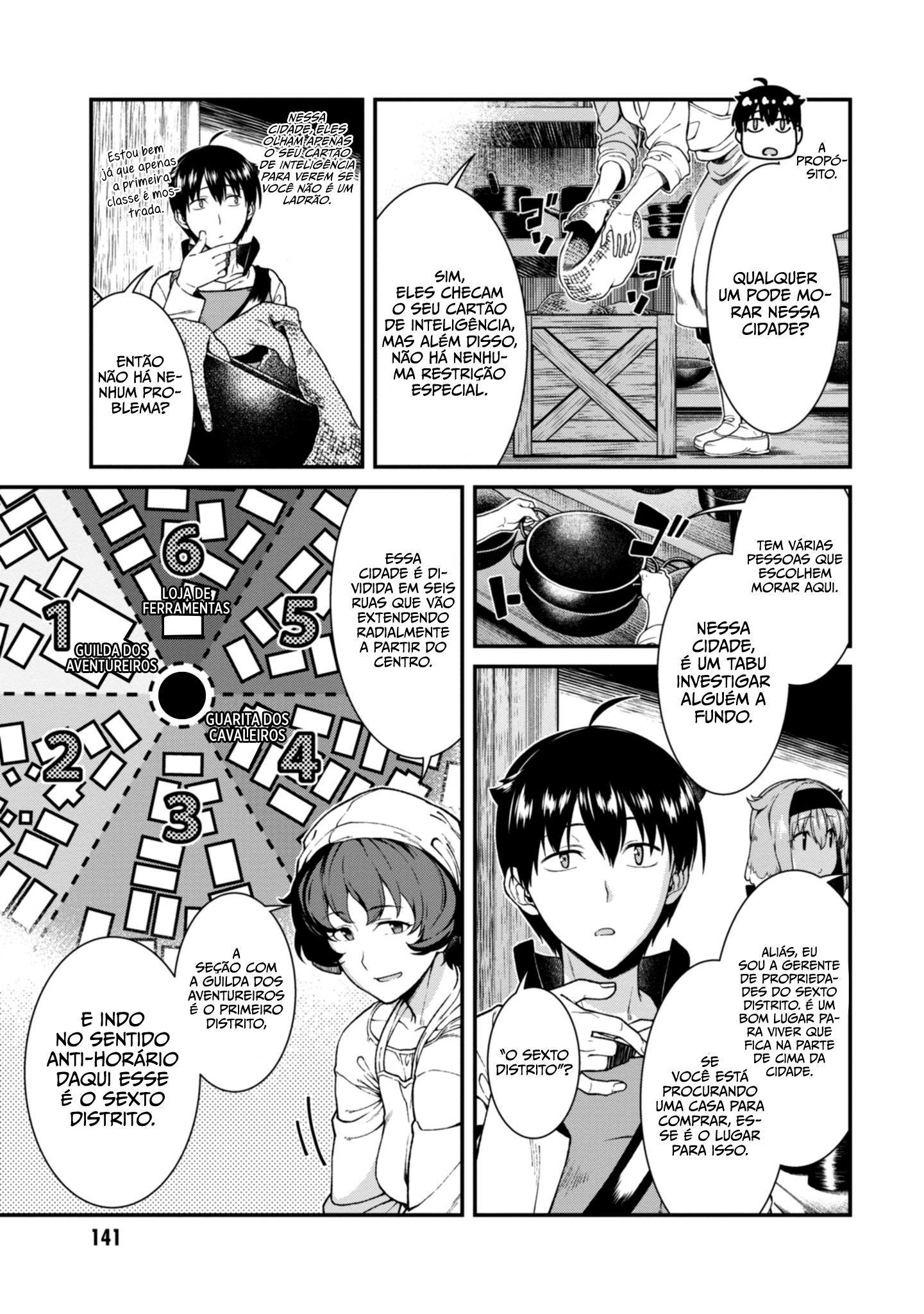 Isekai Meikyuu de Harem Wo Capítulo 1
