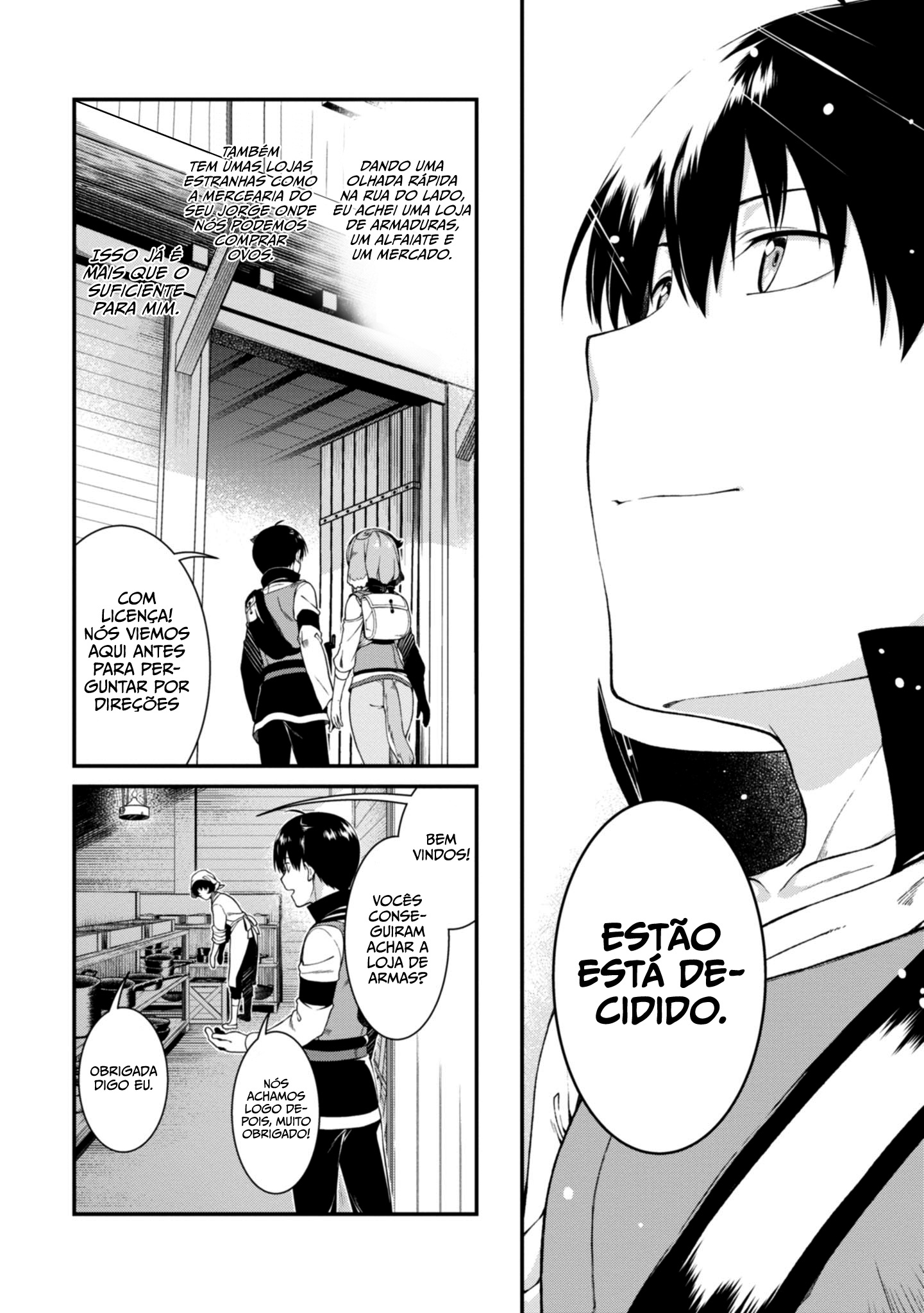 Isekai Meikyuu de Harem Wo Capítulo 1