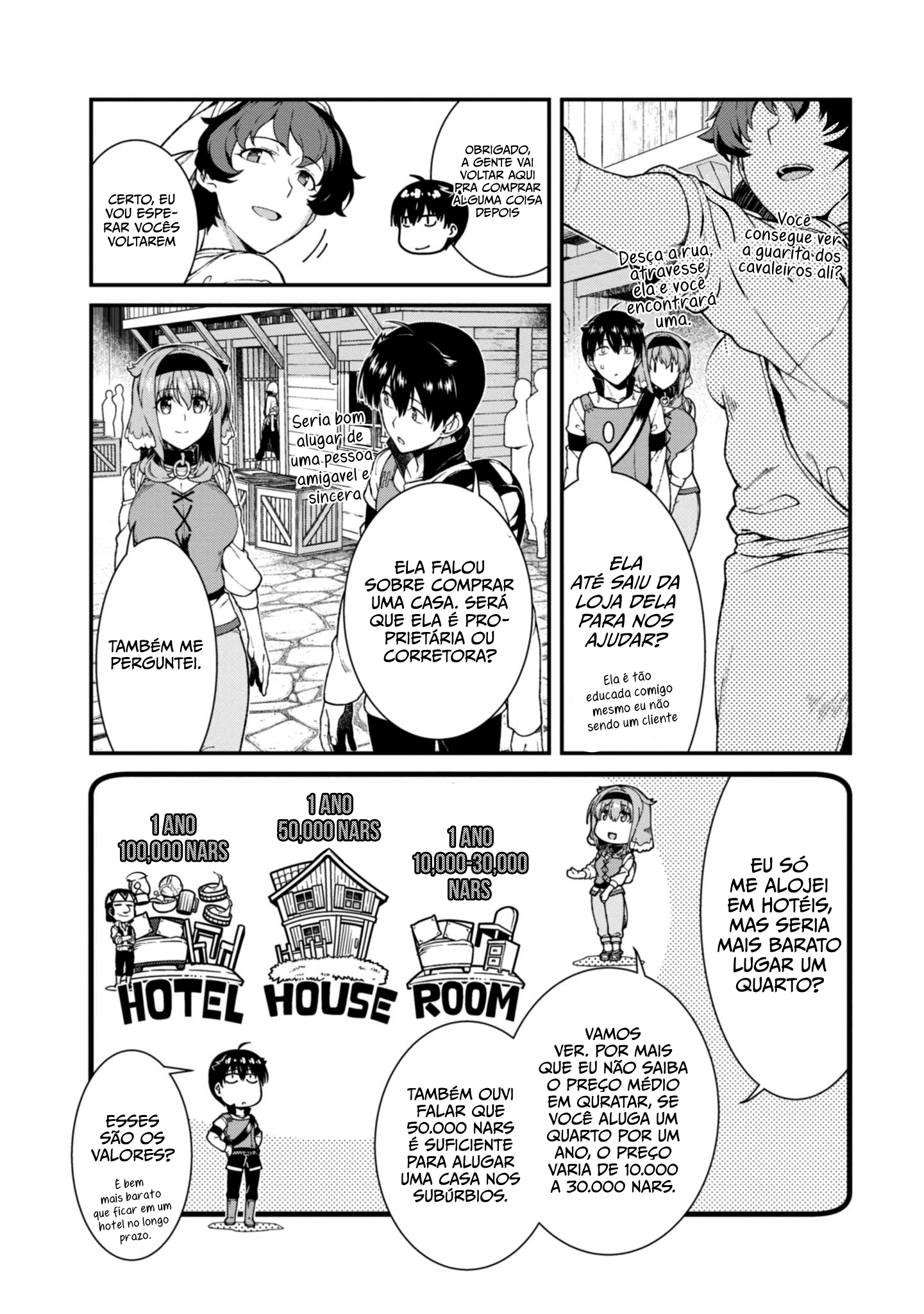 Isekai Meikyuu de Harem Wo Capítulo 1