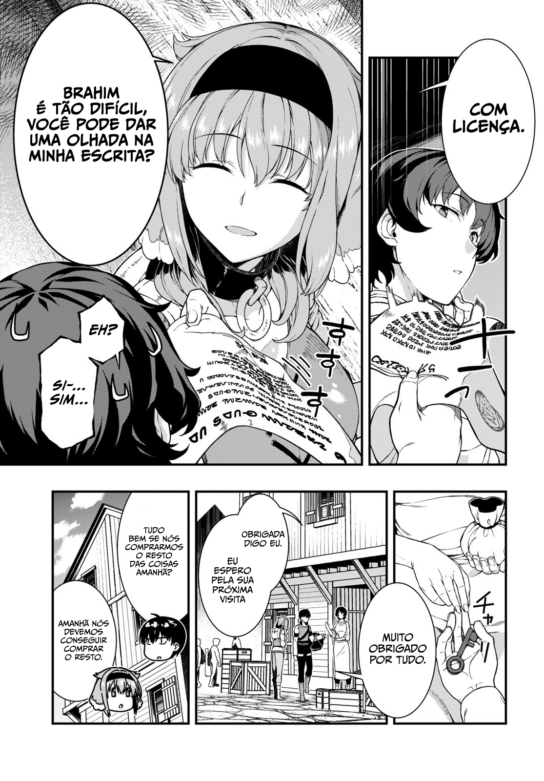 Isekai Meikyuu de Harem Wo Capítulo 1