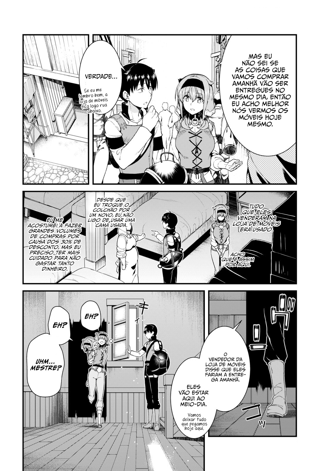 Isekai Meikyuu de Harem Wo Capítulo 1