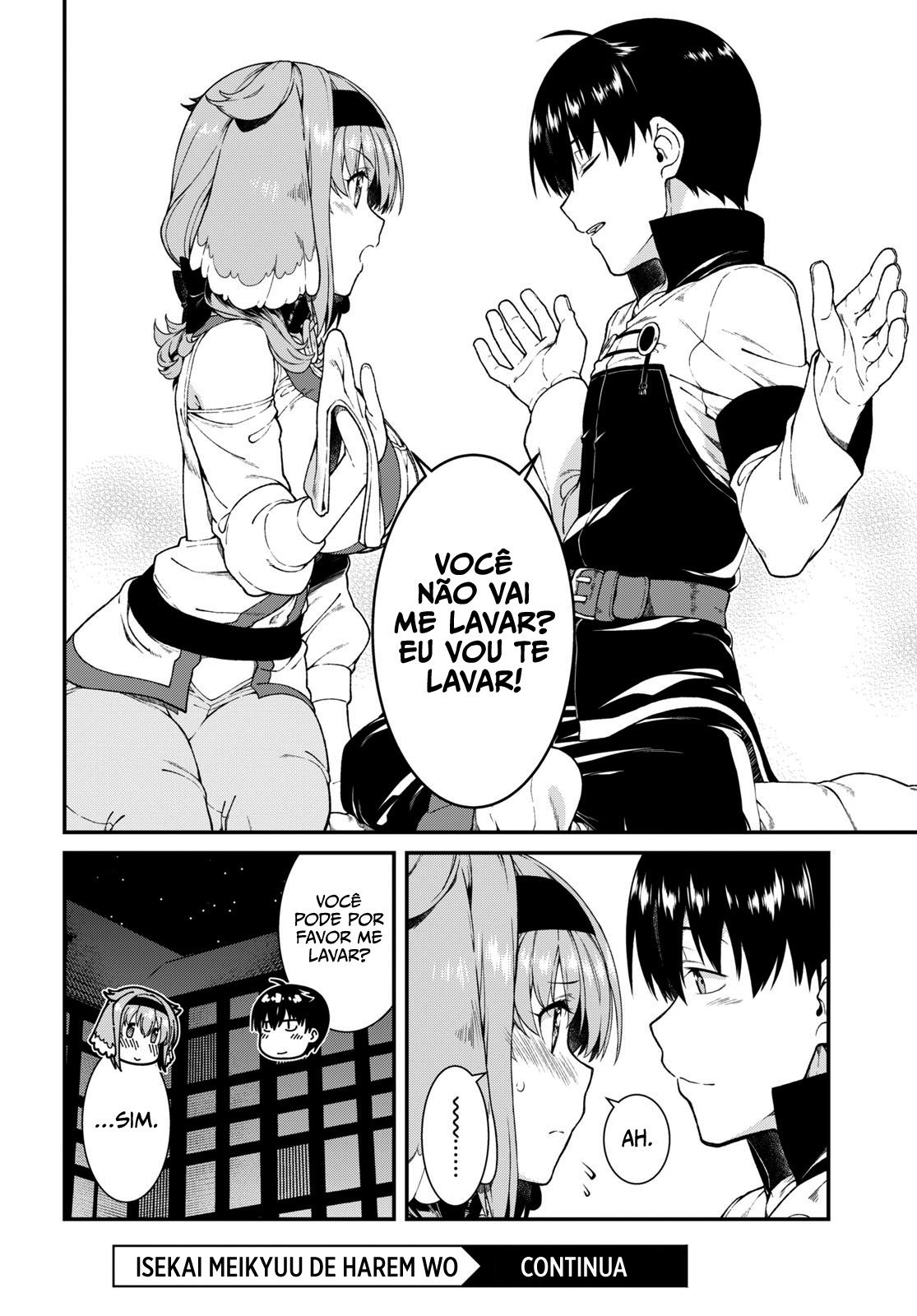 Isekai Meikyuu de Harem Wo Capítulo 1