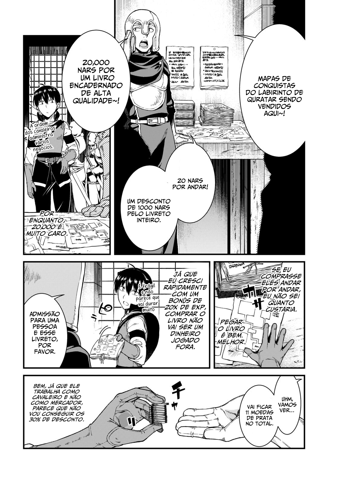 Isekai Meikyuu de Harem Wo Capítulo 1