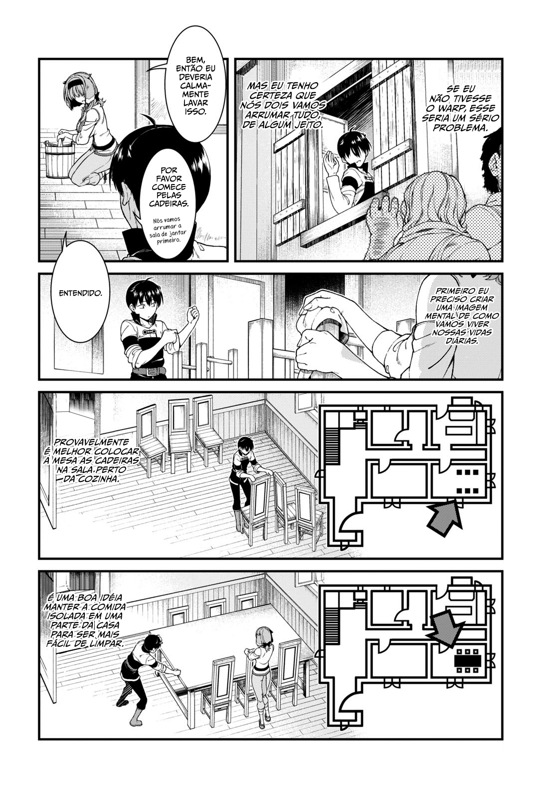 Isekai Meikyuu de Harem Wo Capítulo 1