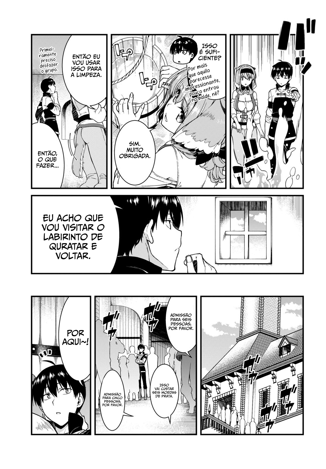 Isekai Meikyuu de Harem Wo Capítulo 1