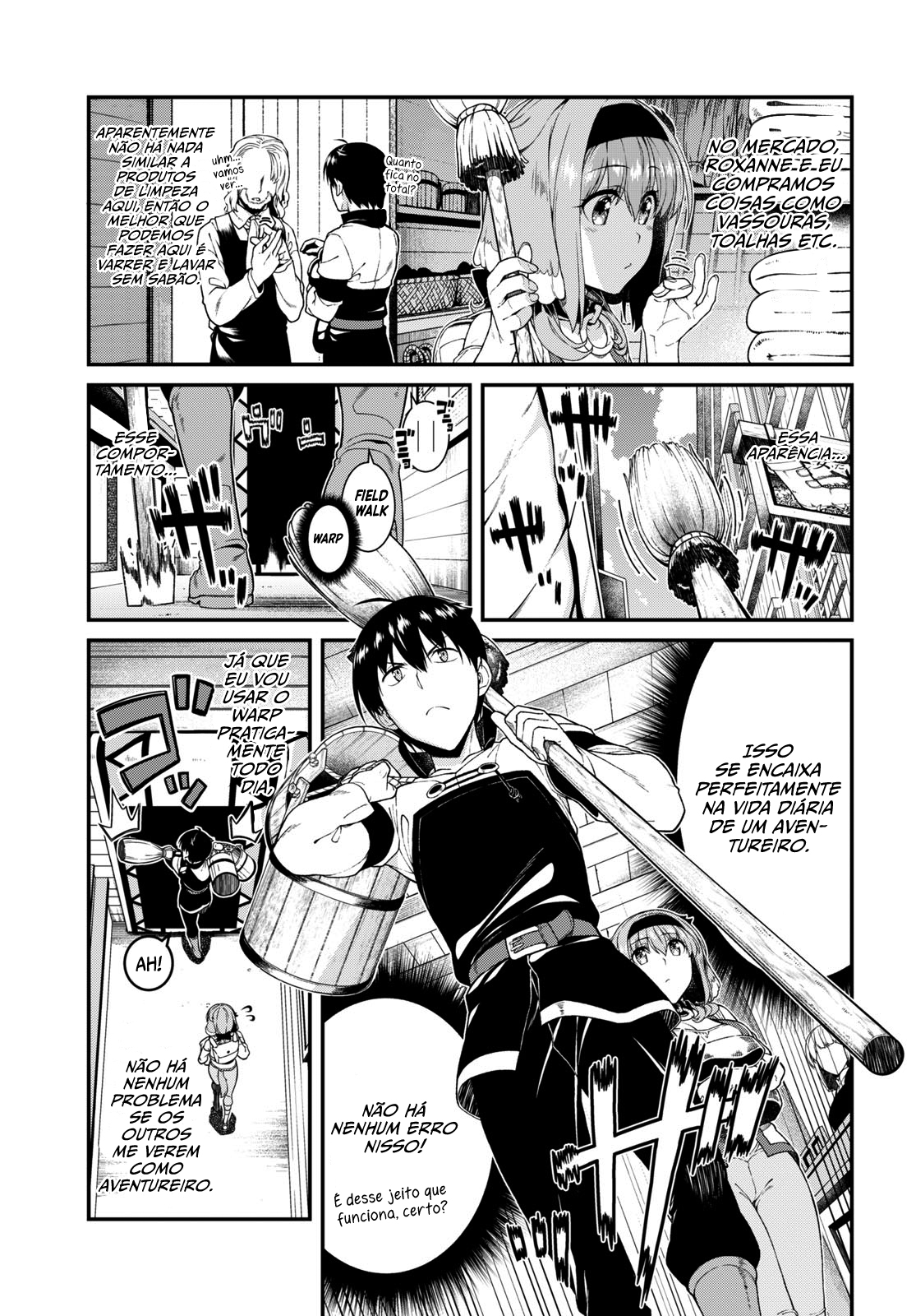 Isekai Meikyuu de Harem Wo Capítulo 1