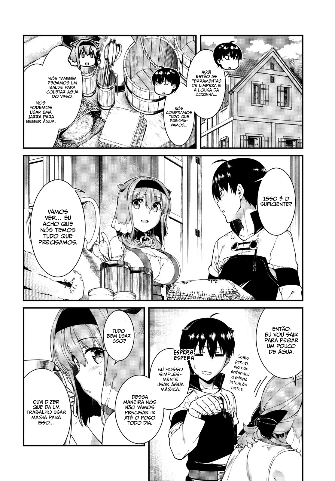 Isekai Meikyuu de Harem Wo Capítulo 1