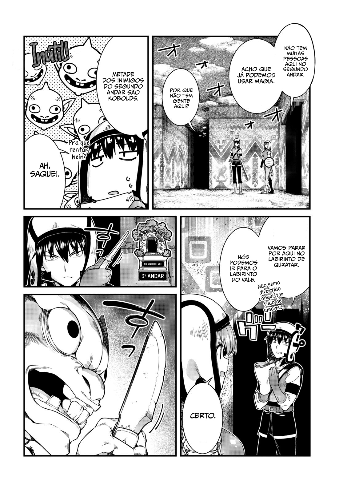 Isekai Meikyuu de Harem Wo Capítulo 1