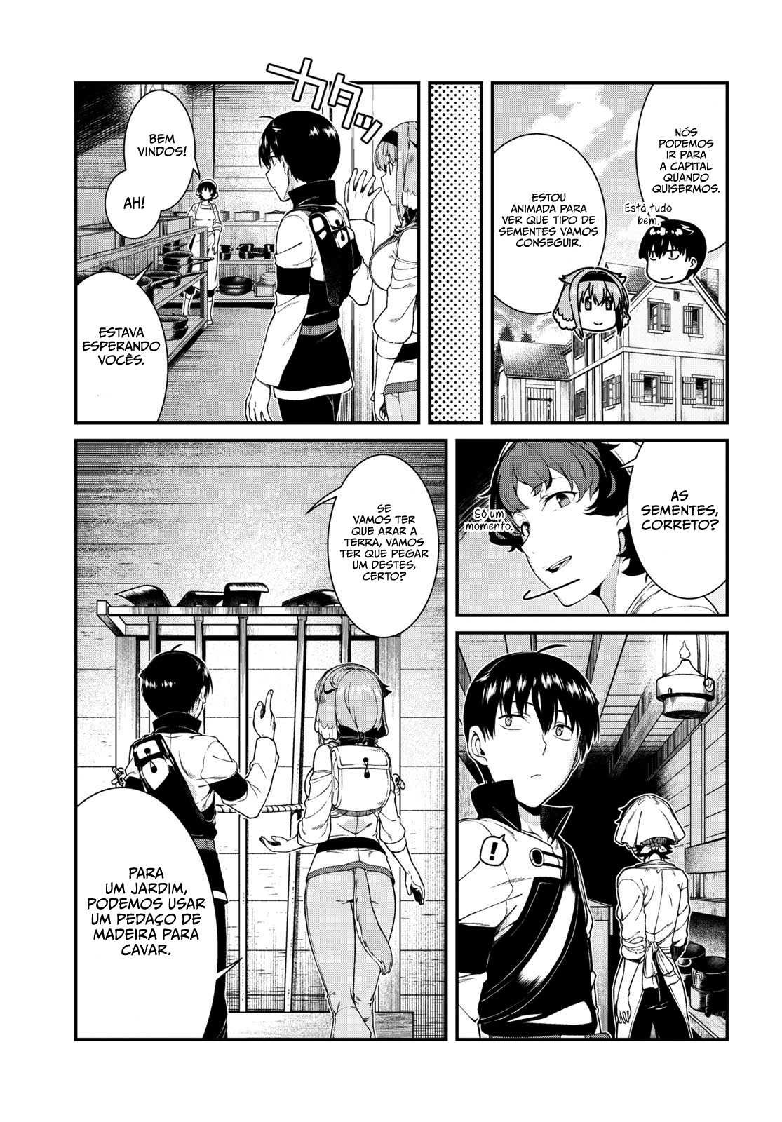 Isekai Meikyuu de Harem Wo Capítulo 1