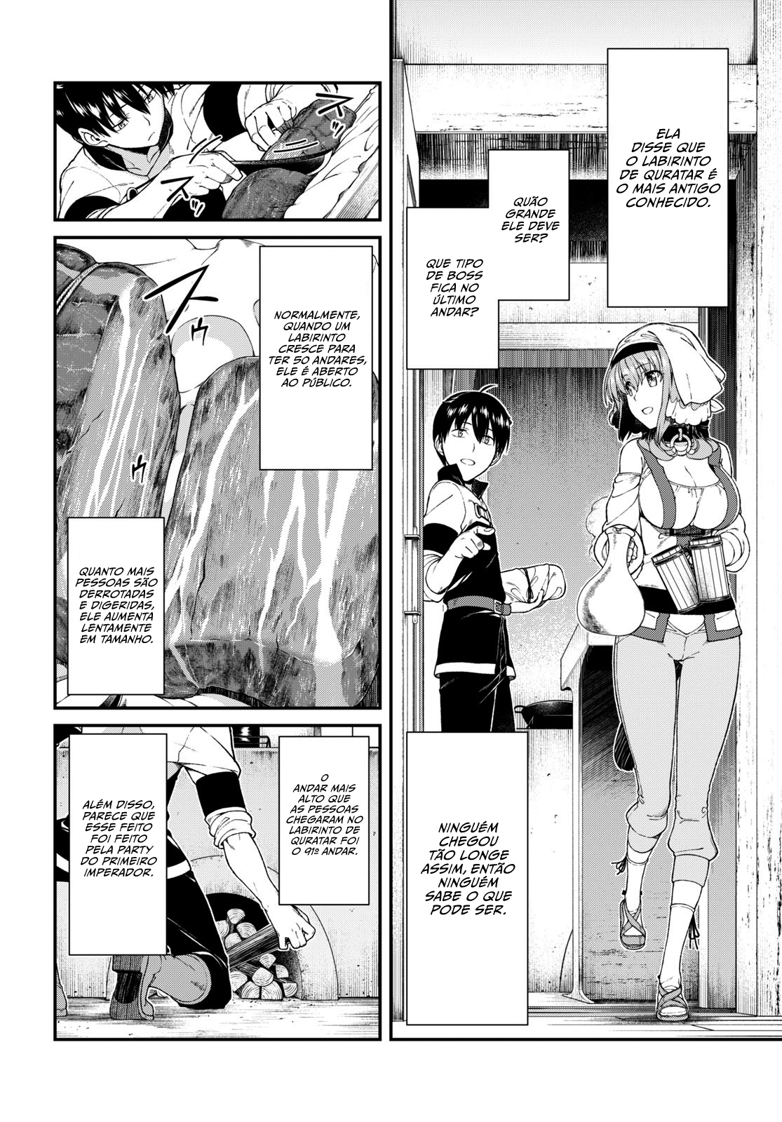 Isekai Meikyuu de Harem Wo Capítulo 1