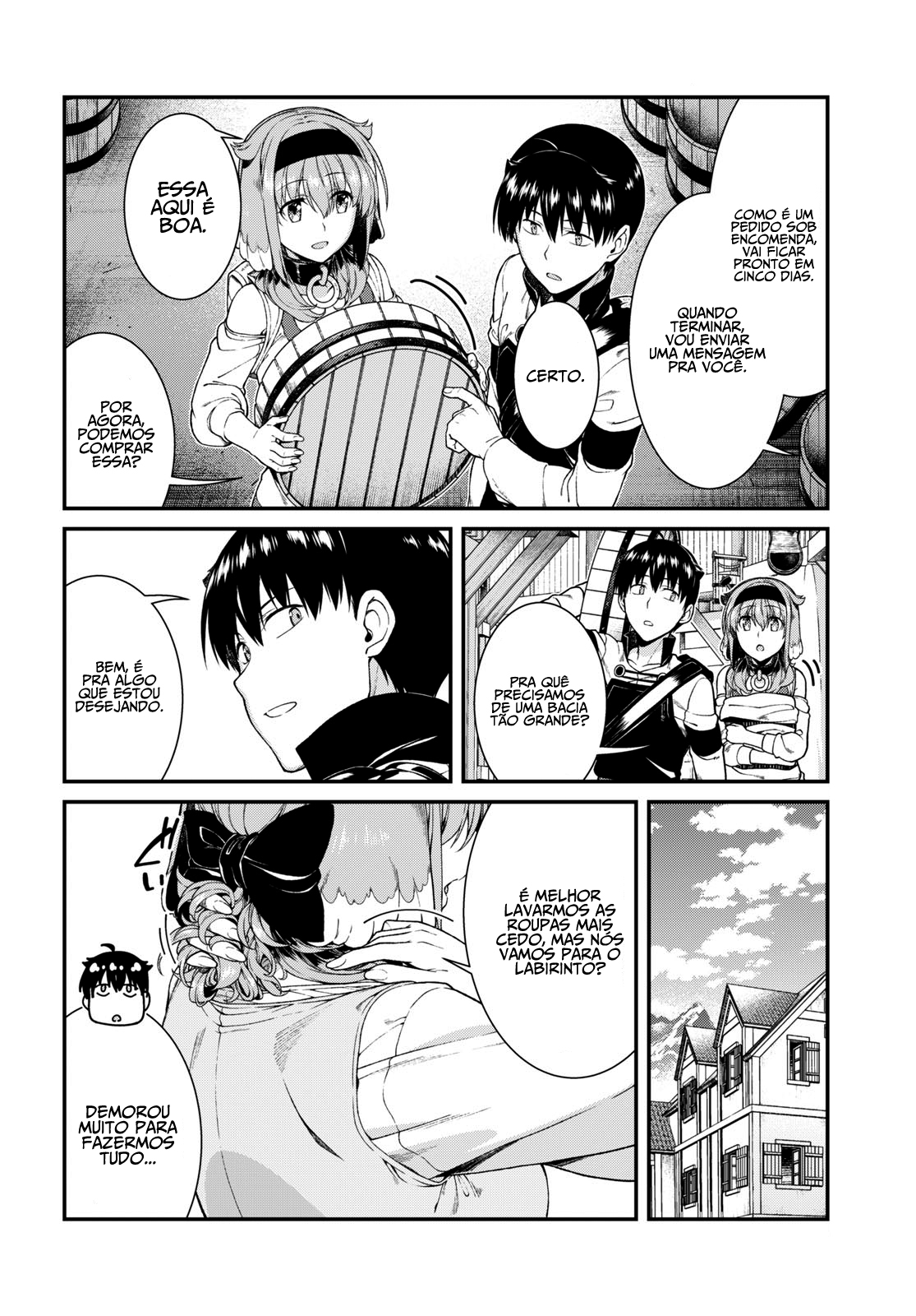 Isekai Meikyuu de Harem Wo Capítulo 1